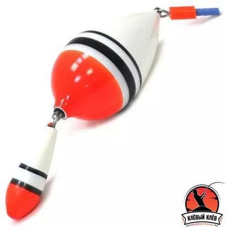 Поплавок зимний ЯМАН "Капля" двойной, бальса, 3,5 г, цв. в ассорт.