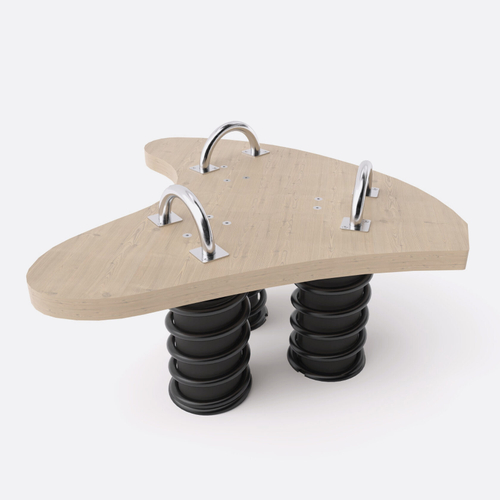 Качалка на пружинах из робинии