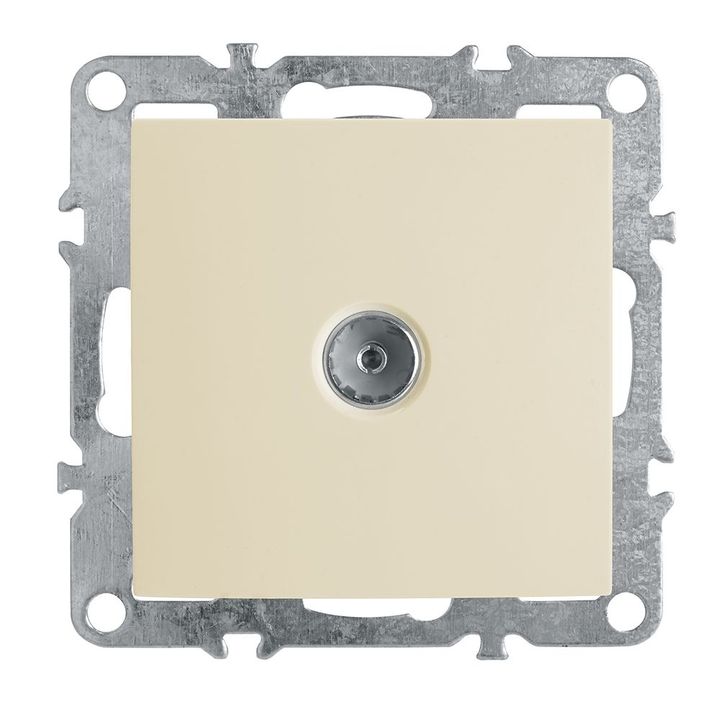 ТВ-розетка Feron Stekker Эрна слоновая кость PST00-9108-02 39326