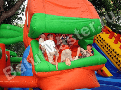 Коммерческий надувной батут "Оазис"