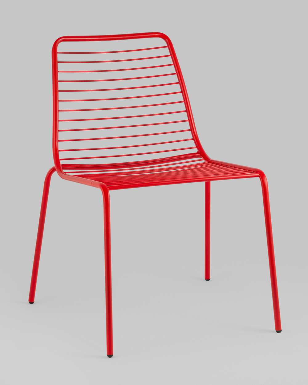 Стул Дели металл красный