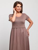 Платье Женственность Виотекс КОФЕЙНЫЙ