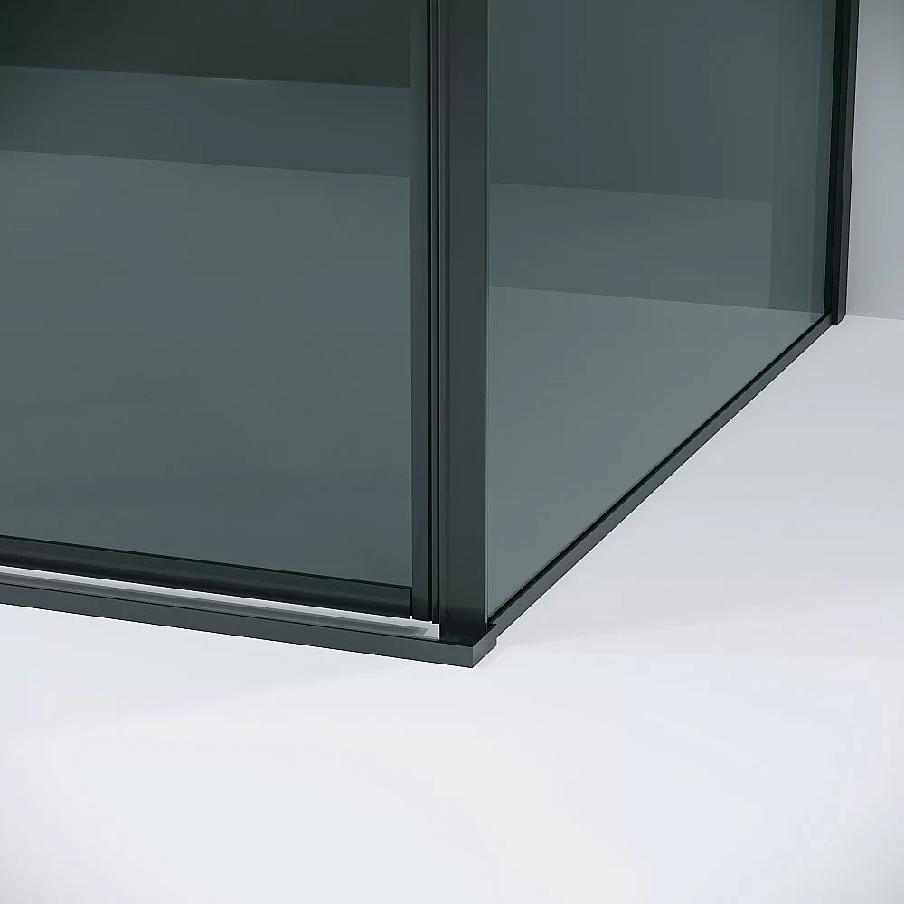 Душевой уголок Grossman Galaxy 120.K33.01.1190.21.10 110x90 стекло тонированное/профиль черный матовый