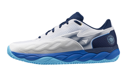 Мужские кроссовки теннисные Mizuno Wave Enforce Court CC - белый
