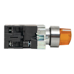 Переключатель BD33 3P с желт. подсветкой 24В NO PROxima EKF xb2-bk33-y-24