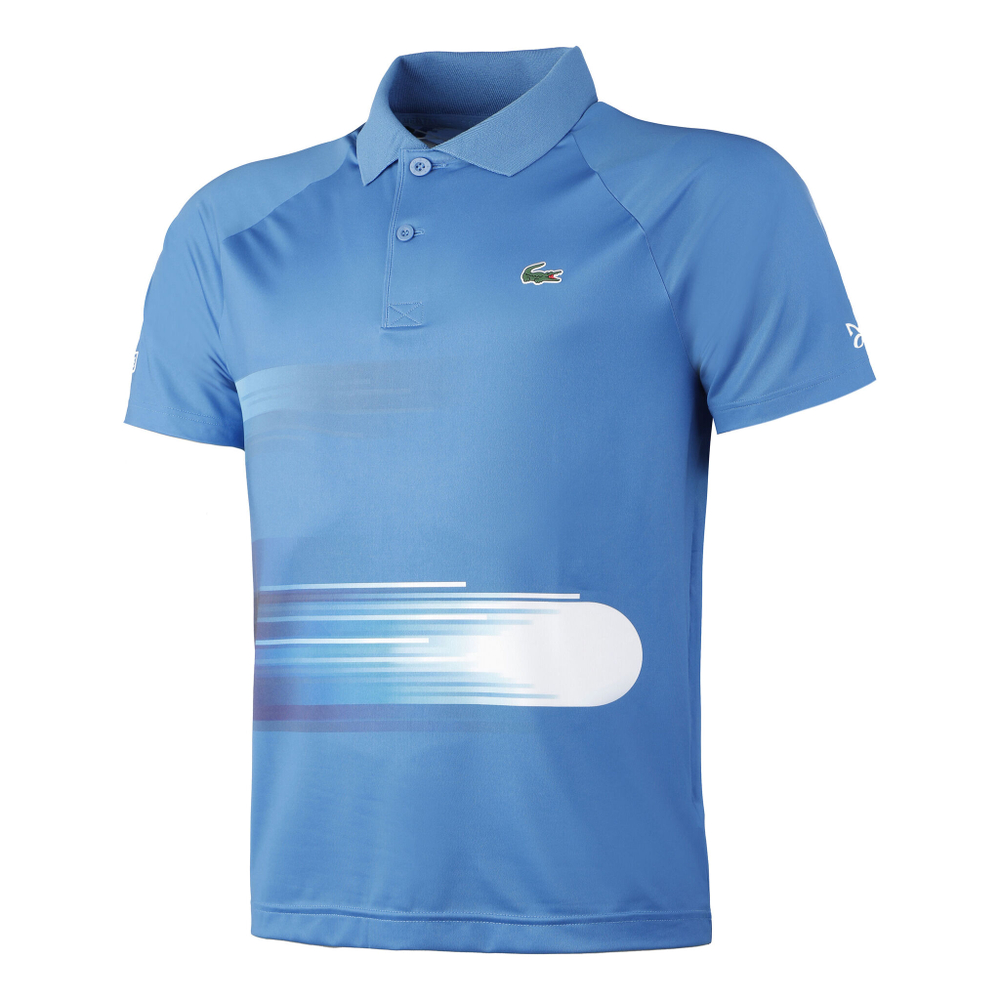 Мужское теннисное поло Lacoste Djokovic Polo Men - Blue, White