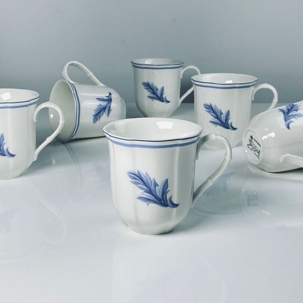 Lenardi 305-257 Набор из 6 кружек 310мл АНДОРРА в под.уп.(х6)Фарфор