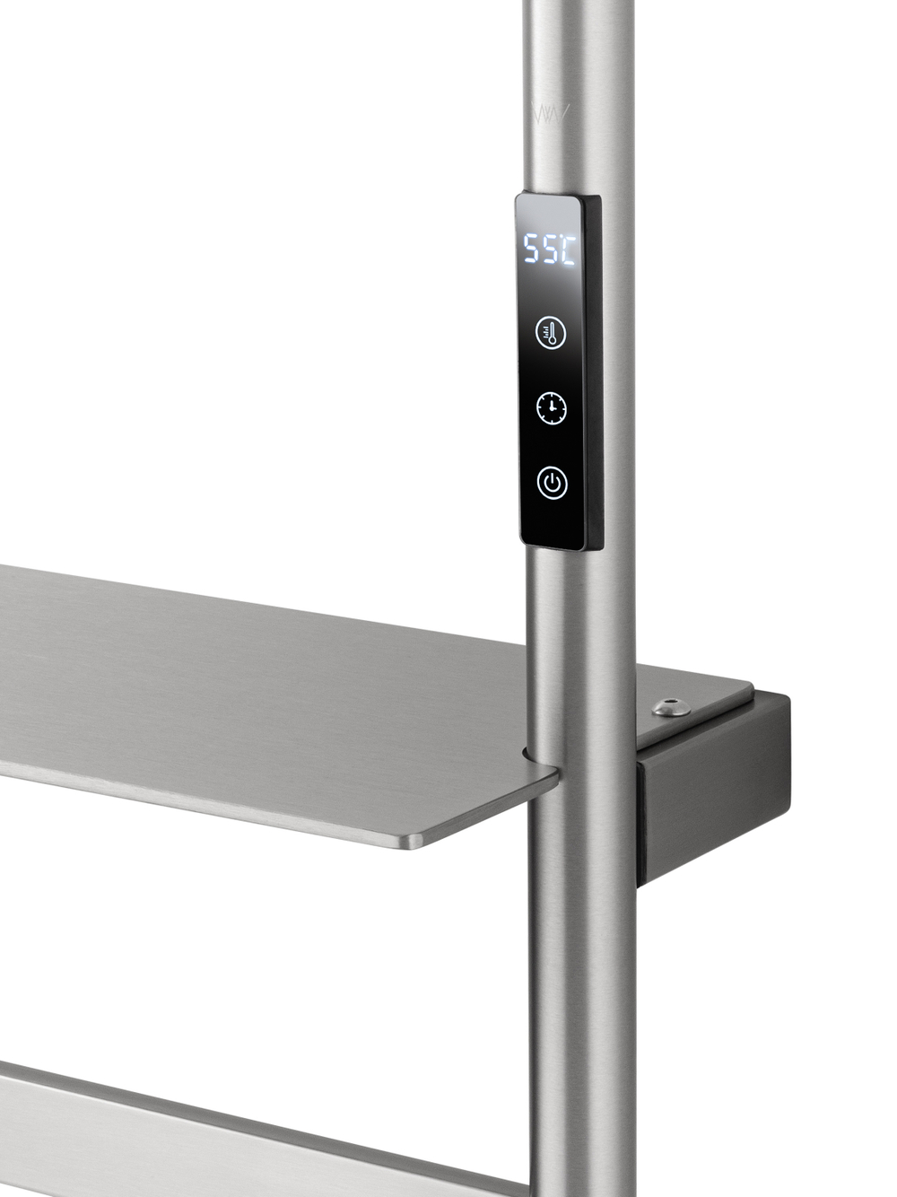 Полотенцесушитель электрический WONZON & WOGHAND DÜSSELDORF, Брашированный никель (WW-A203-BR)