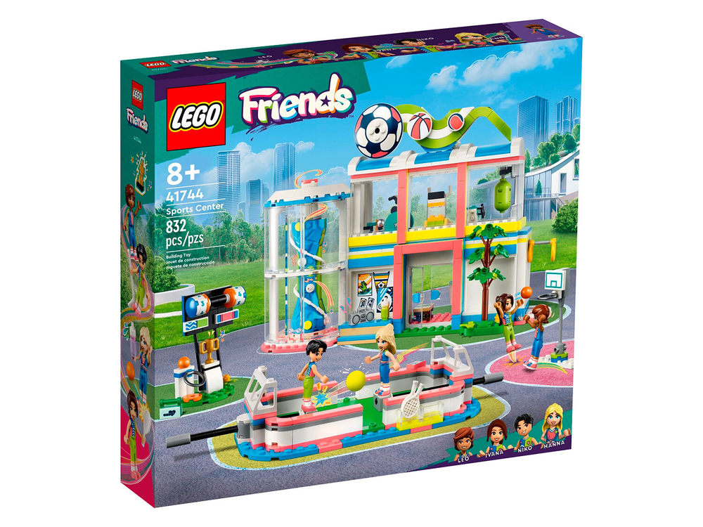 LEGO Friends 41744 — спортивный центр Хартлейк-Сити, тренировки и игры