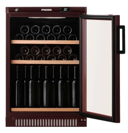 Винный шкаф монотемпературный Pozis ШВ-39 вишневый