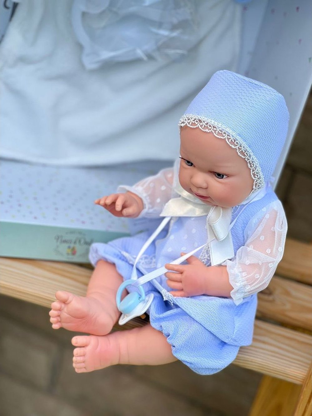 Кукла Nines виниловая 37см Recien Nacido (1432)