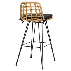 Стул барный Vetle Flat, ротанг