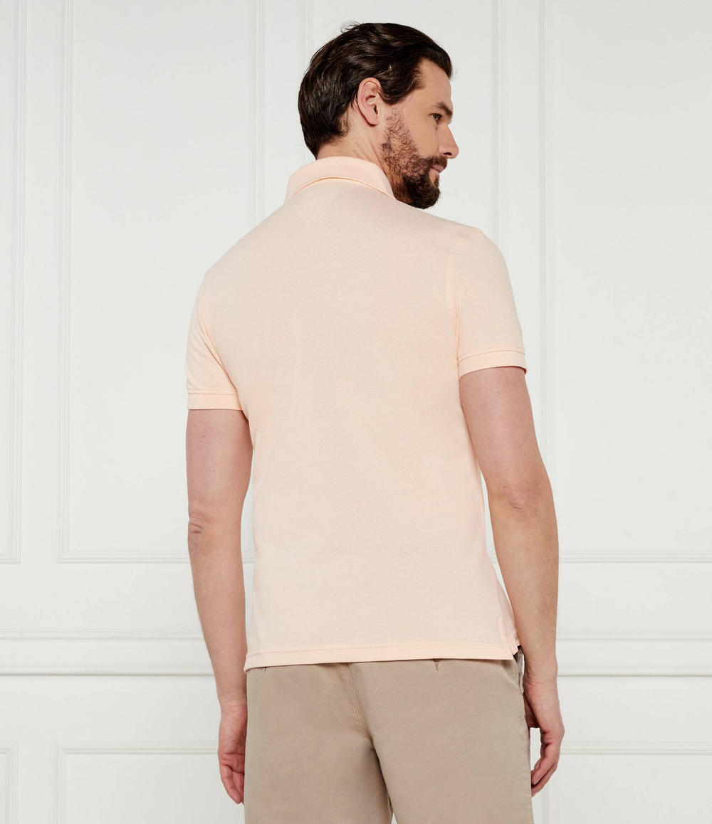 Поло 1985 Tommy Hilfiger - персиковый(MW0MW17771)