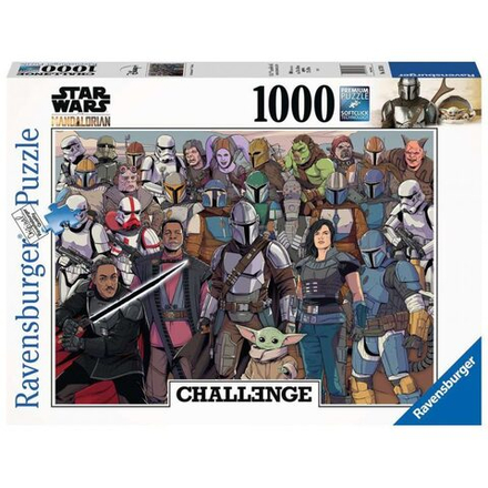 Ravensburger - Puzzle Challenge Star Wars Baby Yoda 1000 шт. 167708