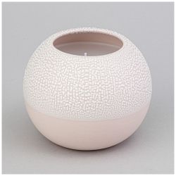 СВЕЧА ИНТЕРЬЕРНАЯ КОЛЛЕКЦИЯ "ЖЕМЧУЖИНА" 500МЛ 11*11*8.8СМ