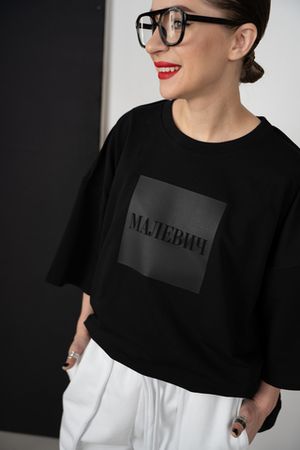 Футболка оверсайз(унисекс) плотная «МАЛЕВИЧ»
