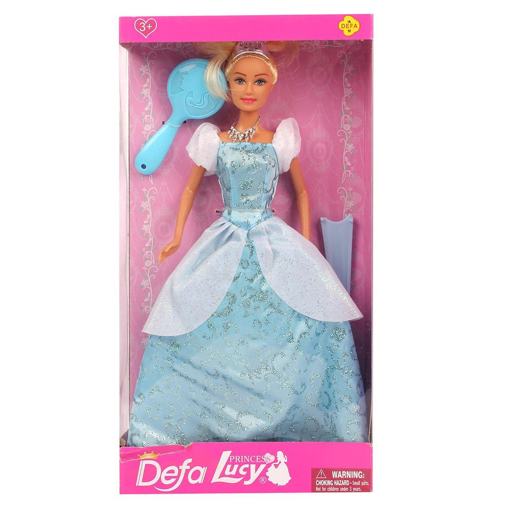Кукла гнущаяся, с аксесс. в ассорт. в коробка DF8261. (Defa Lusy)