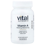 Vital Nutrients, витамин A, 7500 мкг, 100 капсул