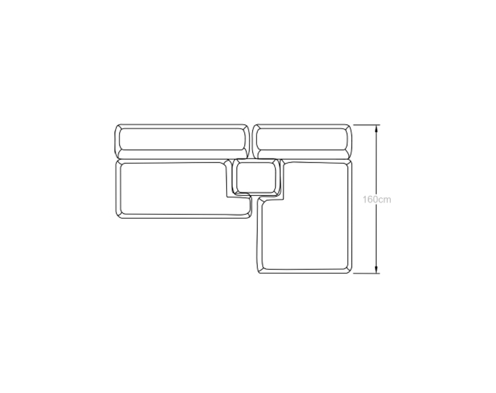 Угловой диван Генрих (Genrih), 2960 мм