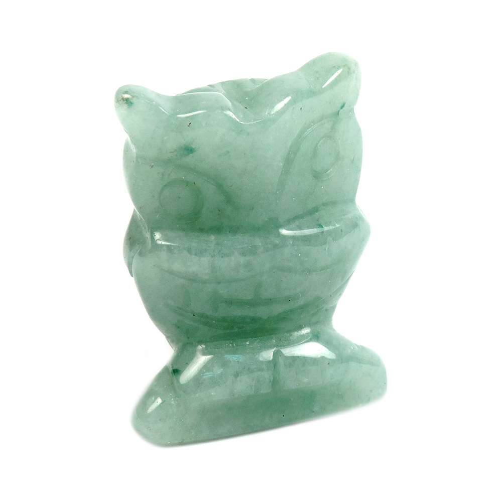 Сова натуральный камень асс.