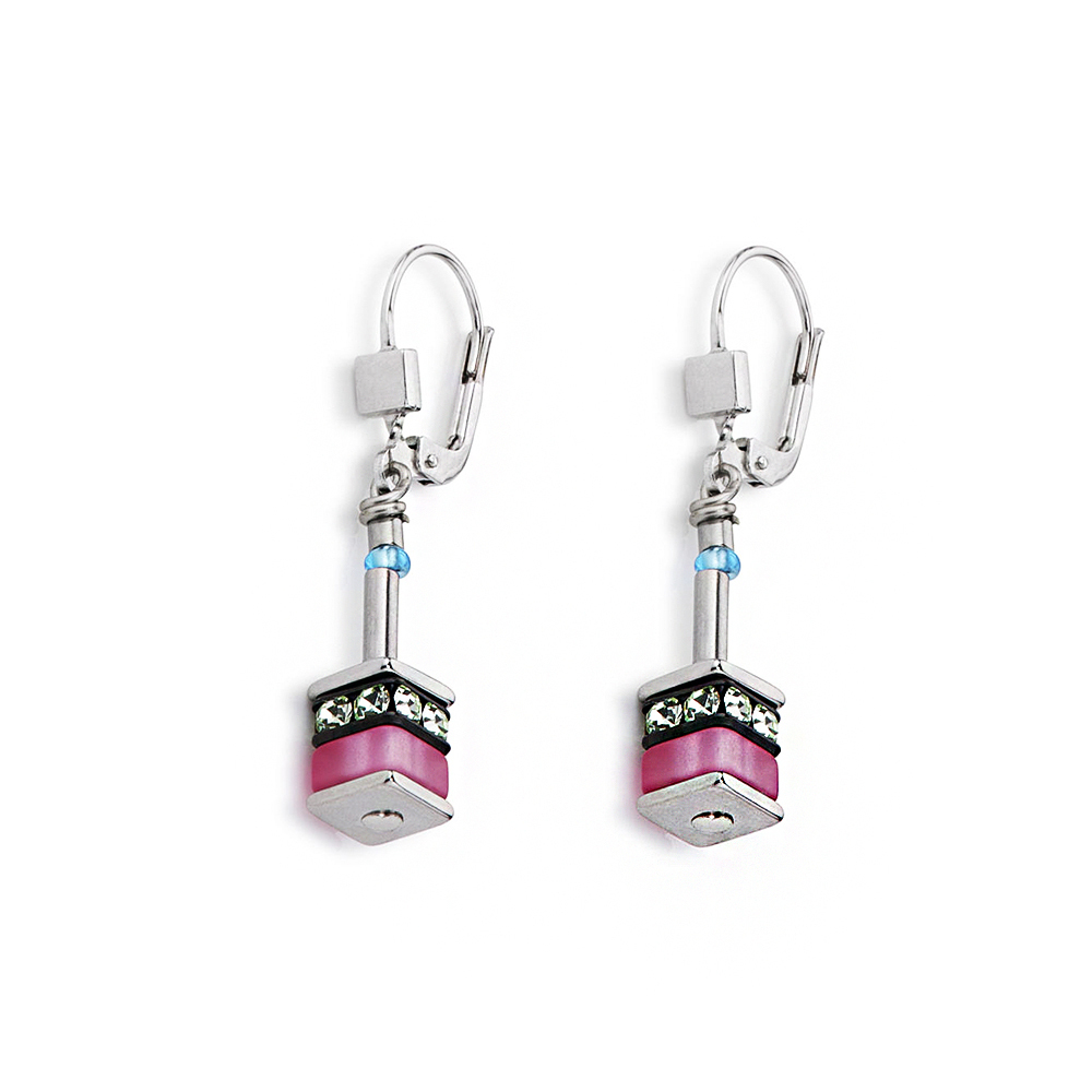 Серьги Coeur de Lion 4409/20-1522 цвет розовый