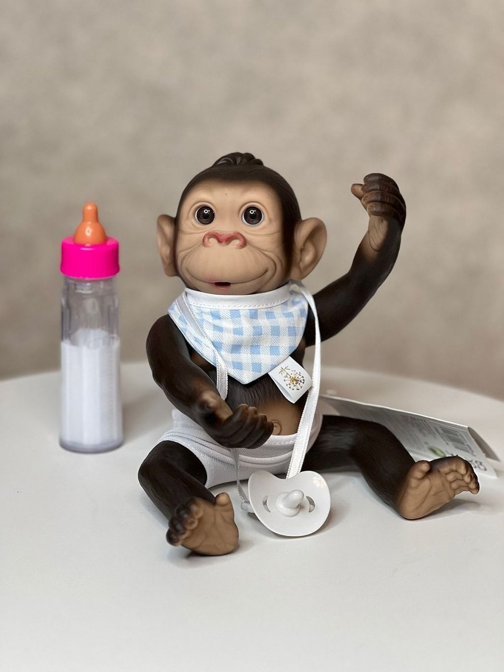 Кукла Marina and Pau 26cм Baby Monkey, виниловая (390A)