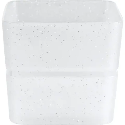 Кашпо для цветов пластиковое 0,45л «Фиори» Звездное небо