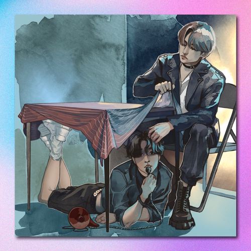 Арт принт / igyx_art / STRAY KIDS / Минсоны #11