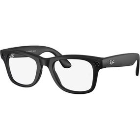 Умные очки Ray-Ban Meta Wayfarer RW4008 Matte Black, Clear/Graphite Green Transitions