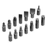 Набор инструментов, 1/4", 1/2", Cr-V, S2, усиленный кейс, 119 предметов Stels