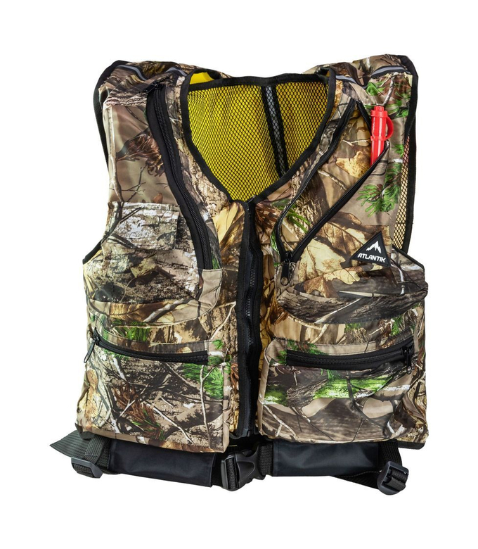 Страховочно-спасательный жилет Nikolasshop VS Atlantik, надувной, камыш