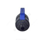 Кран шаровой компрессионный ПЭ Ду 26 1"x3/4" НР/НР Ру16 VALFEX 1210226100034