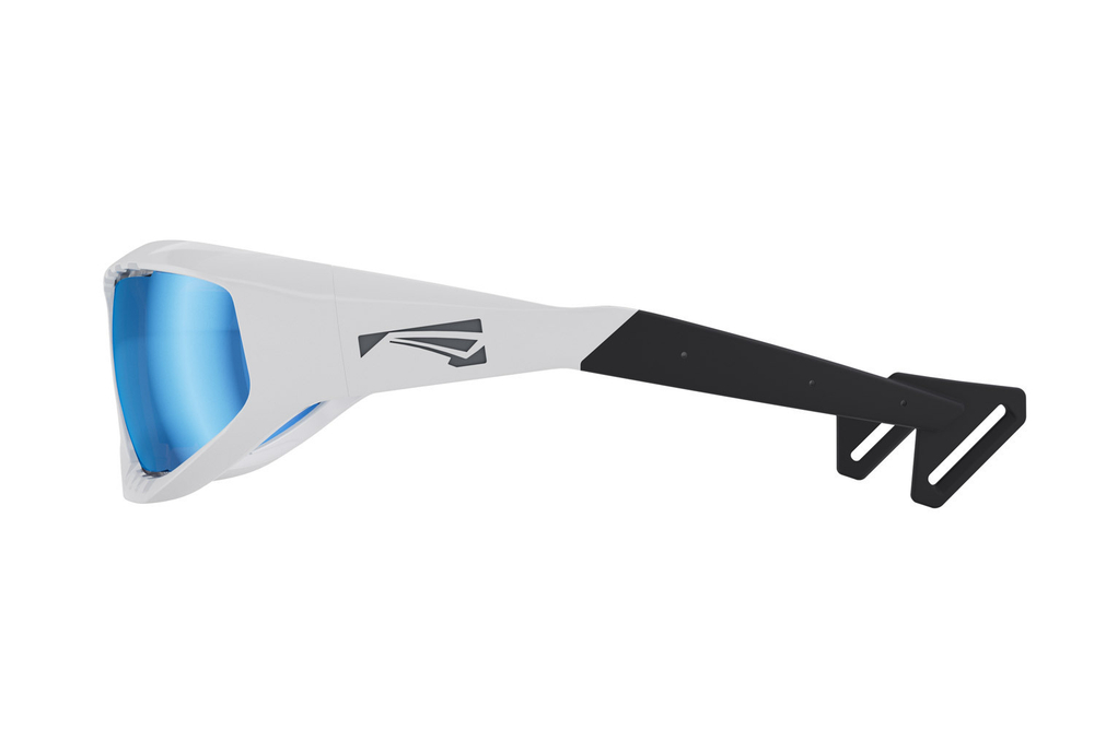 Спортивные очки LiP Surge / Gloss White - Black / PC Polarized / VIVIDE Ice Blue Lens