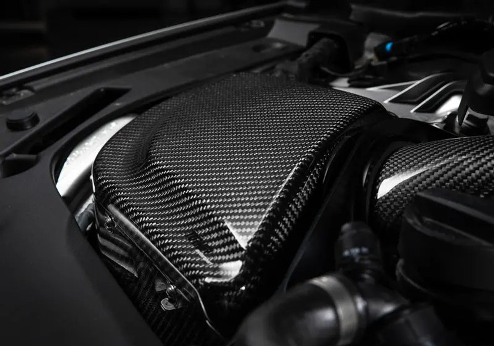 Система холодного впуска Turner Motorsport Gloss Carbon Fiber Enclosed Intake BMW M5 F90, M8 F9x