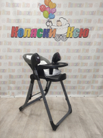 Стульчик для кормления-электрокачели Sweet Baby Amulete Steel Grey