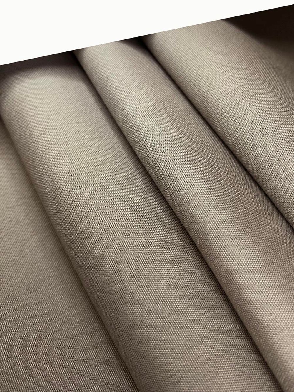 Наволочка комплект 2шт Полисатин Simple House "Теплый серый" 70x70 см