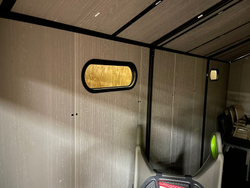 Пластиковый сарай Black Fox Summit 8x16 light grey/anthracite