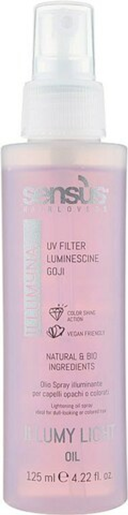 Финиш-спрей ILLUMYNA легкое масло 125мл SENS.US