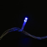 Гирлянда для дома 24м 280 ламп LED прозрач.пров.,8 реж, IP-20, Синий (возможность соединения)