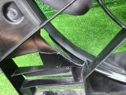 Диффузор с вентилятором Mercedes GLE V167 (18-нв)