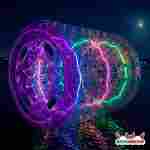 Водный аттракцион роллер «Звёздный прибой», двухместный, ТПУ, 2,2×2×2 м