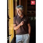 Рубашка поло мужская ADAM Серый  XXL