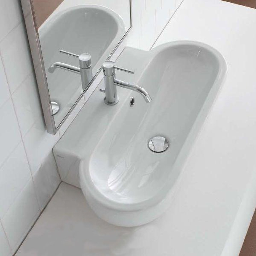 Раковина накладная Globo Bowl SB071.BI на 70 см