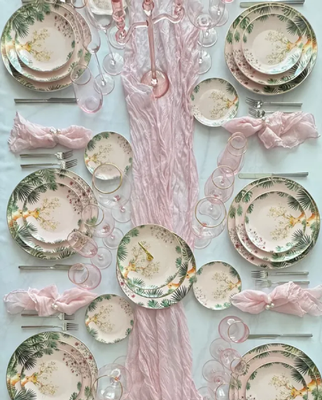 Закусочная/салатная тарелка 22см First Lady Зачарованный лес