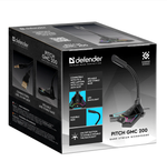 Микрофон для компьютера игровой стрим Defender GMC 200