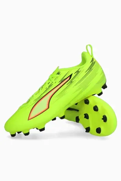 Бутсы Puma Ultra 6 Play FG/AG Junior - зеленый