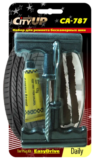 Шнурки (НАБОР) для бескамерки  СА-787 (шило +шнурки+клей)