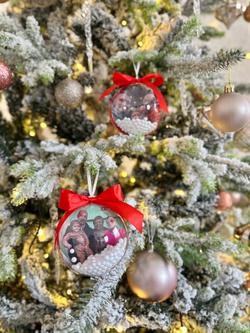 Ёлочные игрушки с фото новый год/подарок №2152