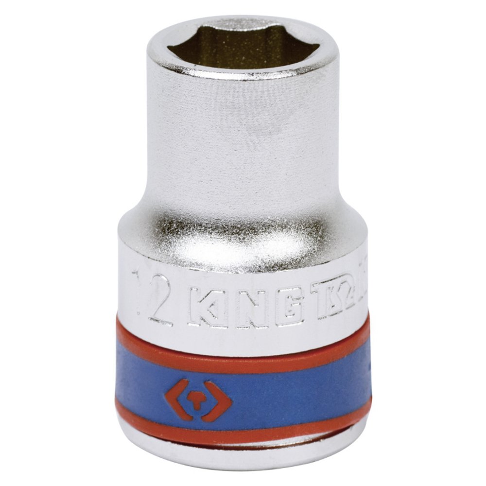 Головка торцевая стандартная шестигранная 1/2&quot;, 12 мм KING TONY 433512M