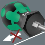 Короткая отвёртка PH 1х25 мм WERA 05008850001